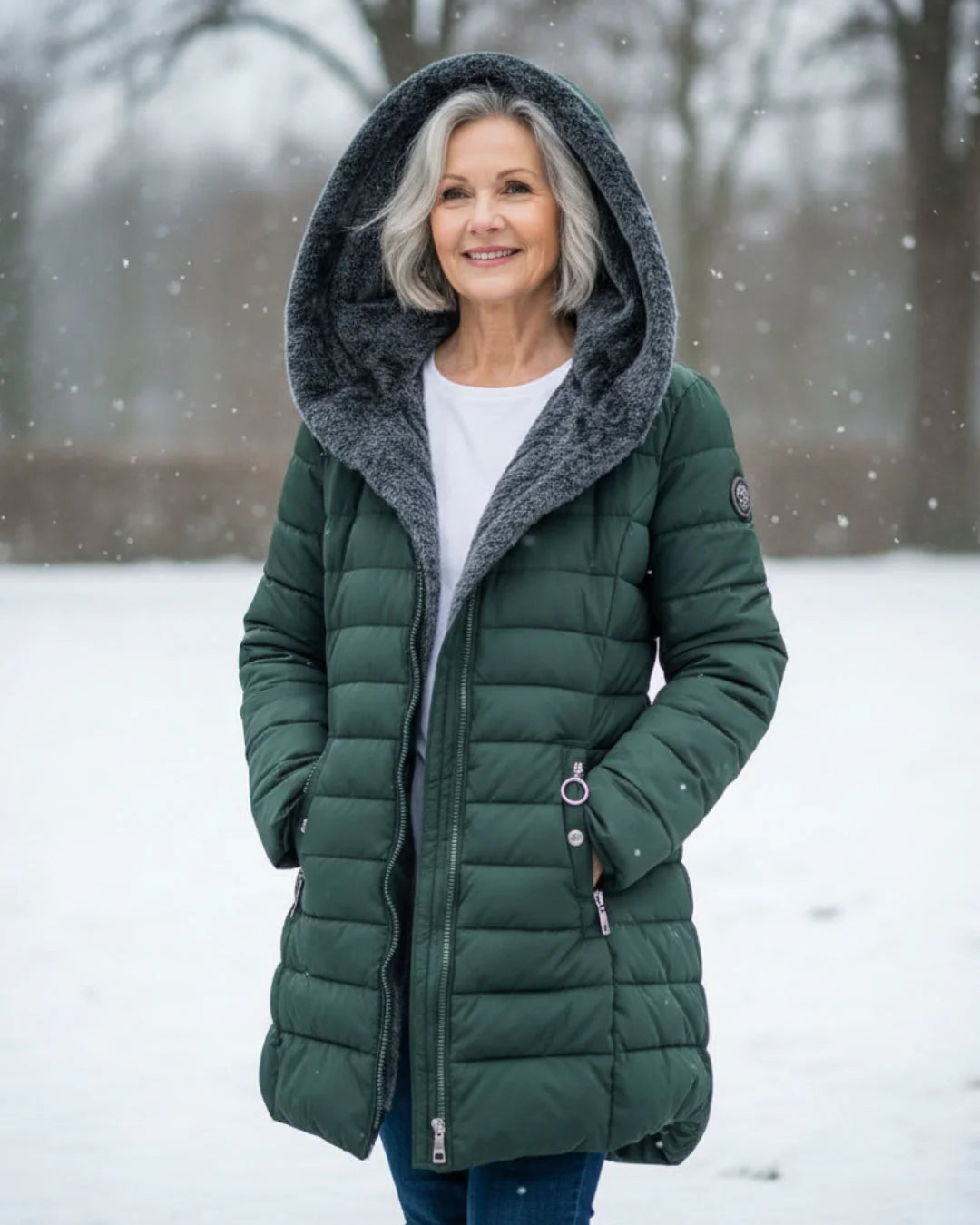 Norda™ Puffer Coat – Vatteret vinterfrakke til kolde dage