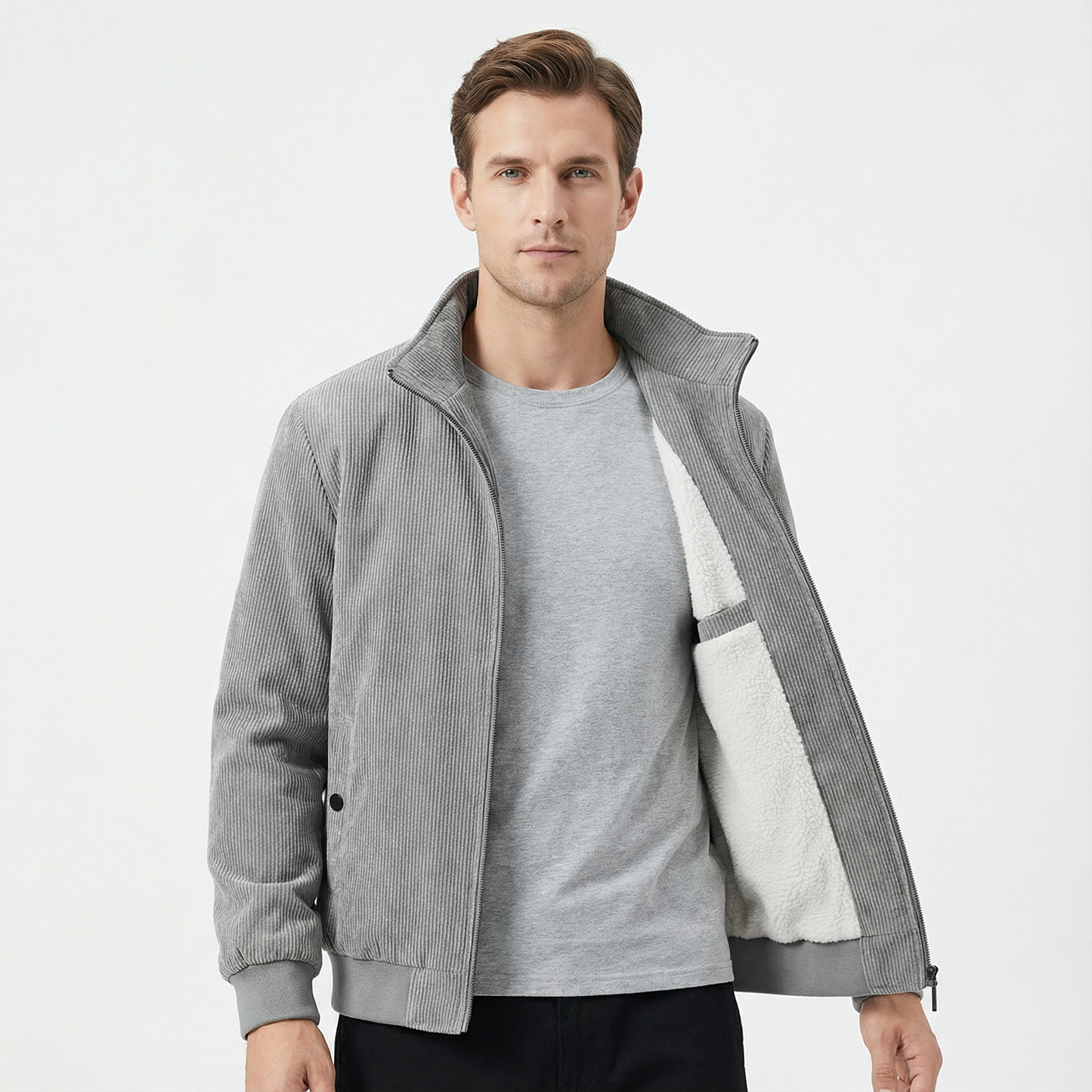 Cordé™ Jacket – Fløjlsjakke med blødt fleecefor