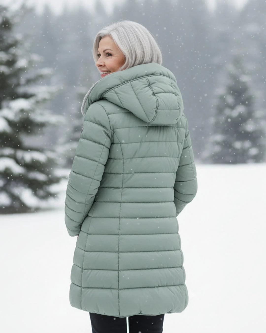Norda™ Puffer Coat – Vatteret vinterfrakke til kolde dage