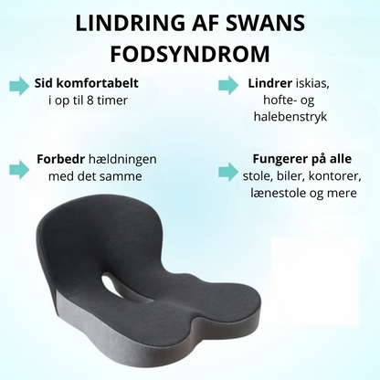 ComfortCore™ – Ergonomisk sædehynde til daglig komfort