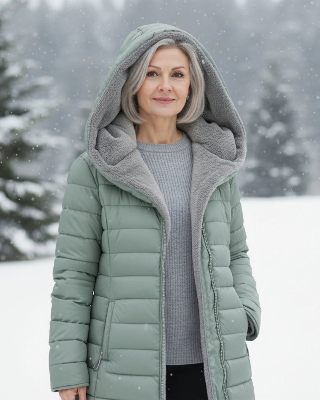 Norda™ Puffer Coat – Vatteret vinterfrakke til kolde dage