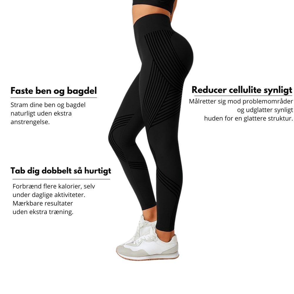 SculptLine™ Leggings – Aktiv kompression for glattere hud & forbedret cirkulation