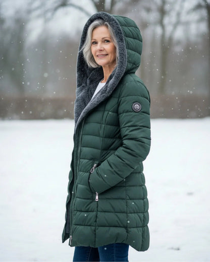 Norda™ Puffer Coat – Vatteret vinterfrakke til kolde dage