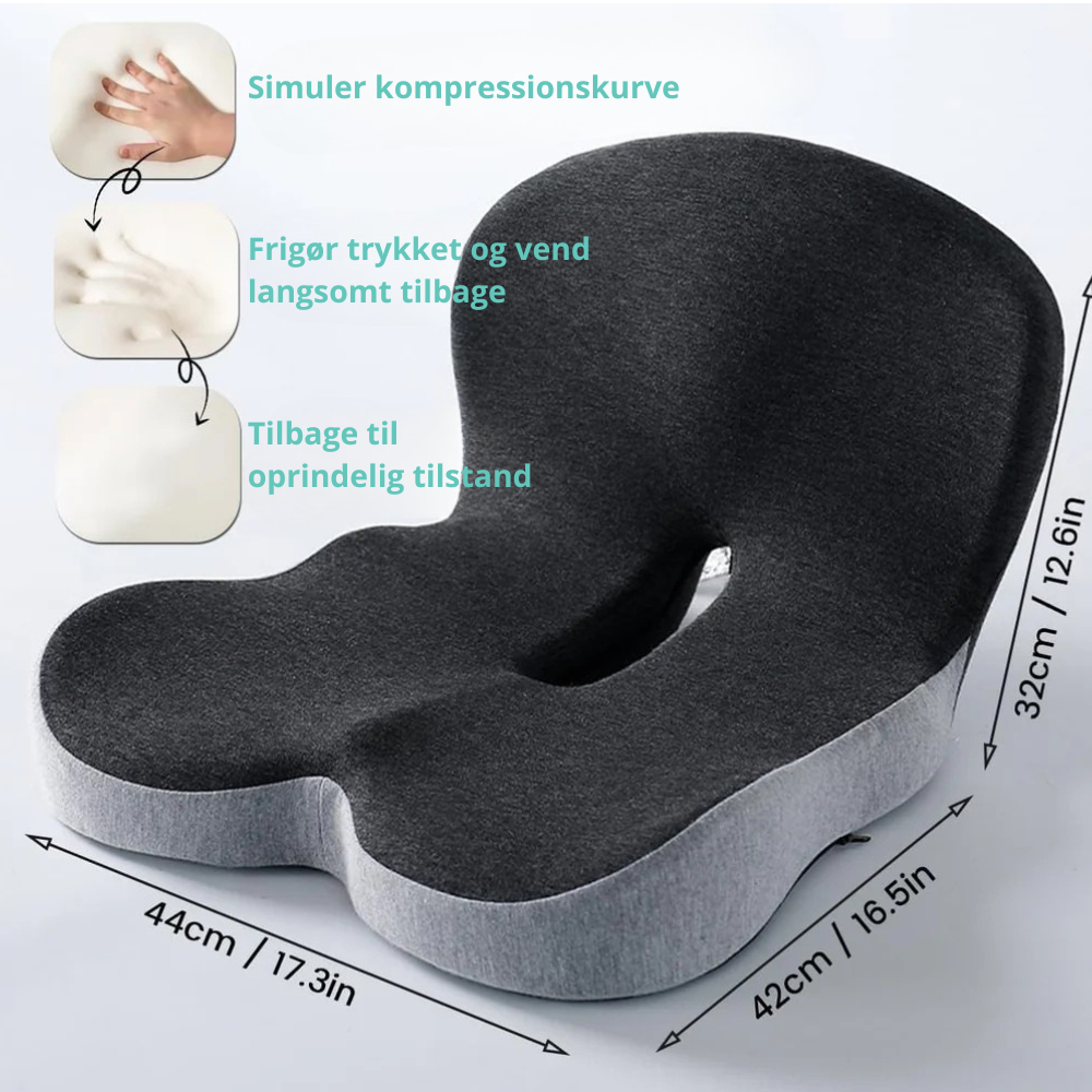 ComfortCore™ – Ergonomisk sædehynde til daglig komfort