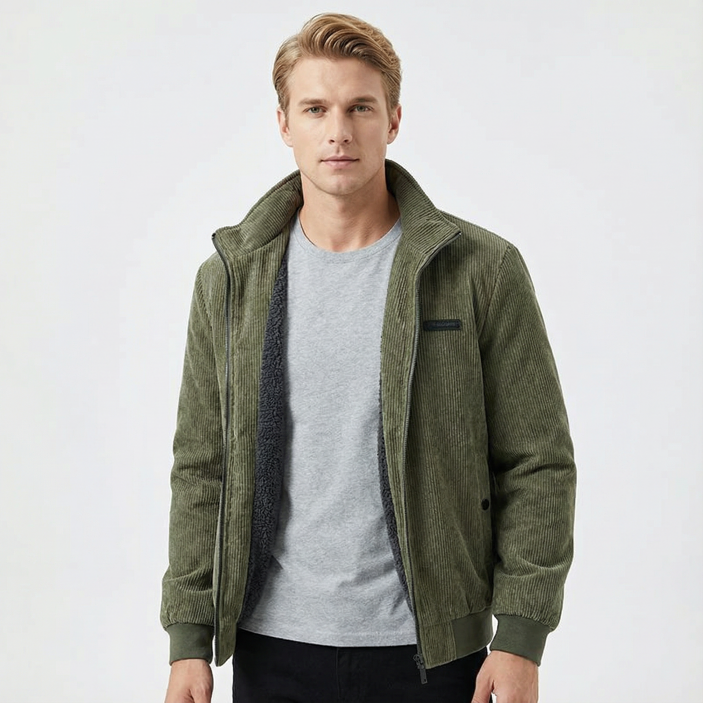 Cordé™ Jacket – Fløjlsjakke med blødt fleecefor