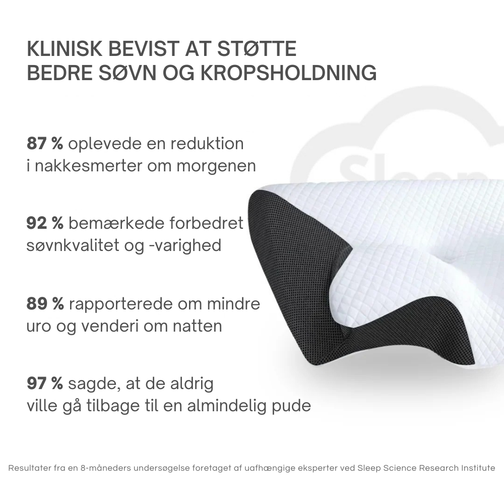 RestCore™ | Lindrer nakke- og rygsmerter – sov bedre og vågn friskere hver morgen