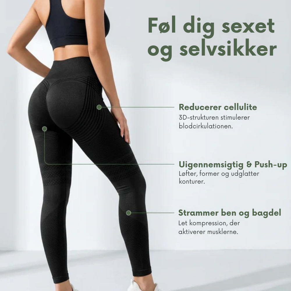 SculptLine™ Leggings – Aktiv kompression for glattere hud & forbedret cirkulation