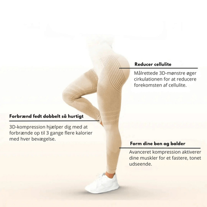 SculptLine™ Leggings – Aktiv kompression for glattere hud & forbedret cirkulation