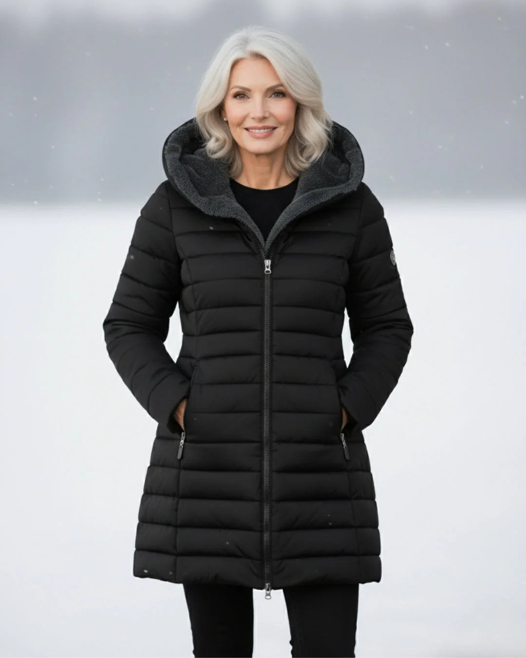Norda™ Puffer Coat – Vatteret vinterfrakke til kolde dage