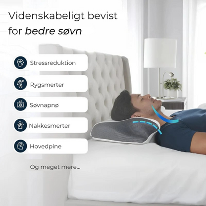 RestCore™ | Lindrer nakke- og rygsmerter – sov bedre og vågn friskere hver morgen