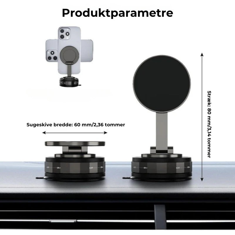 GripCore™ – Magnetisk telefonholder til hverdag, bil & content