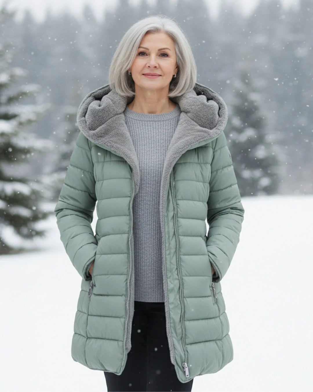 Norda™ Puffer Coat – Vatteret vinterfrakke til kolde dage