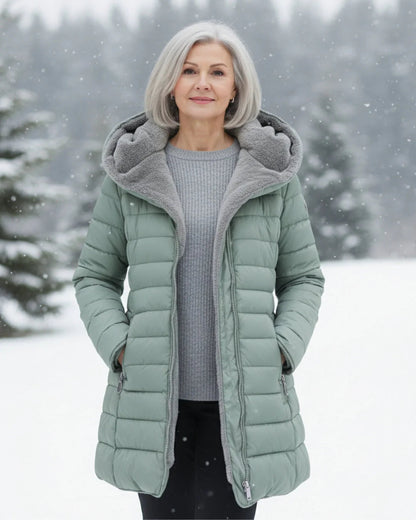 Norda™ Puffer Coat – Vatteret vinterfrakke til kolde dage