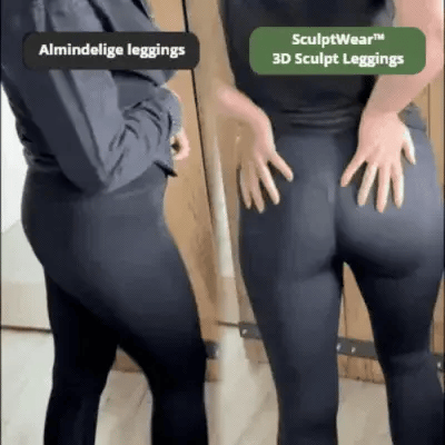 SculptLine™ Leggings – Aktiv kompression for glattere hud & forbedret cirkulation
