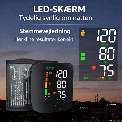 HomePulse™ | Nem og sikker måling af blodtryk derhjemme