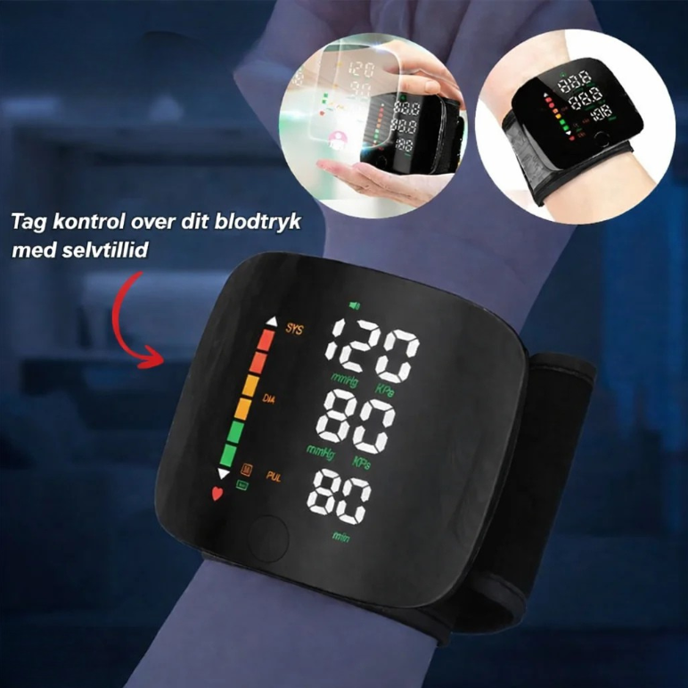 HomePulse™ | Nem og sikker måling af blodtryk derhjemme