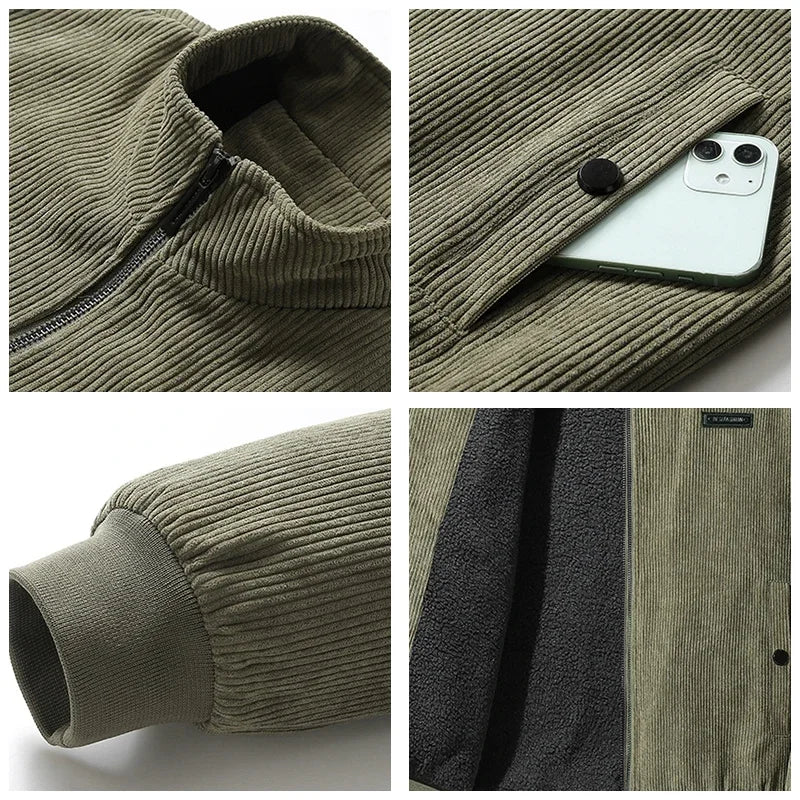Cordé™ Jacket – Fløjlsjakke med blødt fleecefor