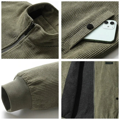 Cordé™ Jacket – Fløjlsjakke med blødt fleecefor