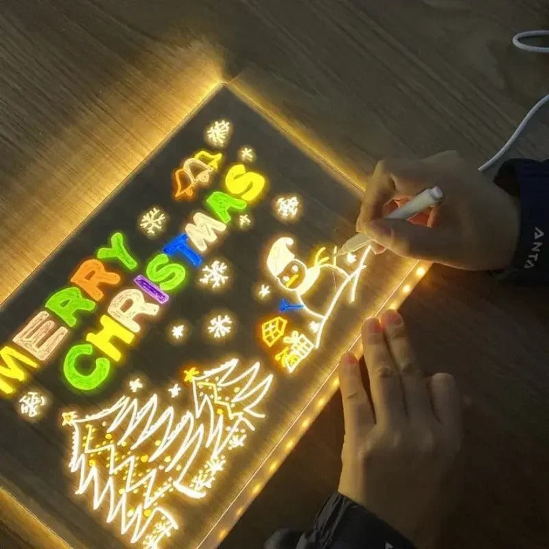 GlowBoard™ – Lysende LED-tegnebræt